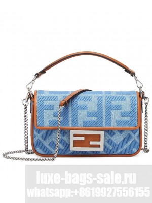 Fendi Baguette Mini 8BS017 Blue