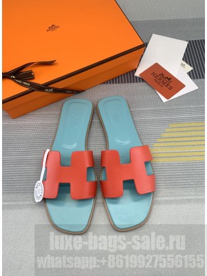 Hermes Oran Suede Flat Slide Sandals 136 2022 Collection