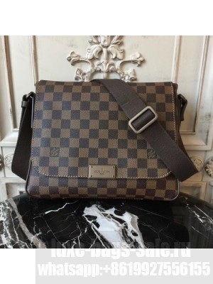 Louis Vuitton District  PM Messenger Bag Damier Ebene Canvas Fall/Winter 2017 Collection N41213, Ebene