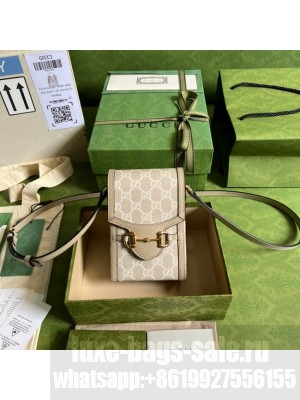 Gucci Horsebit 1955 mini bag 625615 Beige