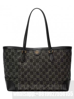 Gucci Ophidia Medium Tote With Web 631685 Black