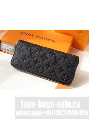 Louis Vuitton Original Monogram Empreinte Wallet M60171 black