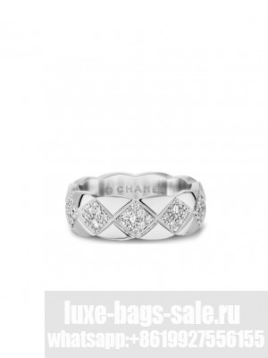 Chanel Coco Crush Ring J12870 Silver