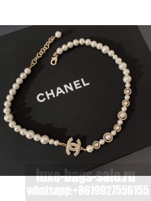 CHANEL Necklace ABA362