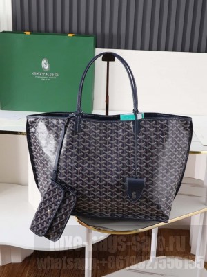 Goyard Anjou GM Bag Navy Blue