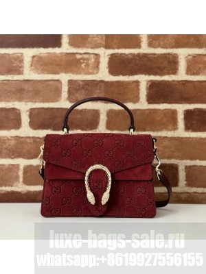 GUCCI DIONYSUS MINI TOP HANDLE BAG 813400 red