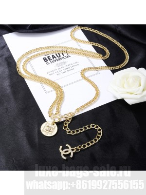 CHANEL Waist Chain Belt AB252