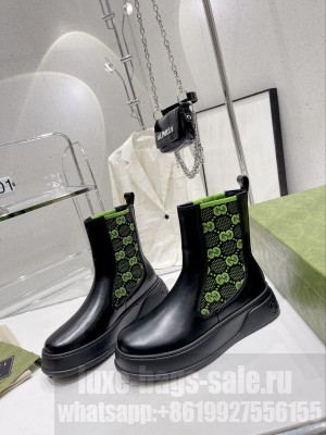 Gucci GG Supreme ankle boots