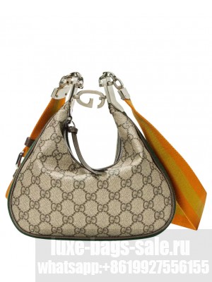 Gucci Attache Small Shoulder Bag 699409 Dark Coffee