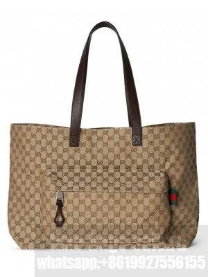 Gucci Large GG Tote Bag 802166 Apricot