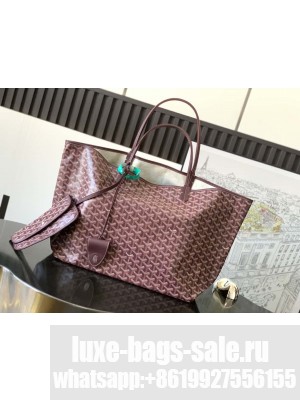 Goyard Saint Louis GM Bag Burgundy