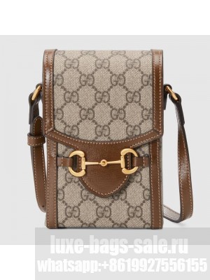 Gucci Horsebit 1955 mini bag 625615 brown