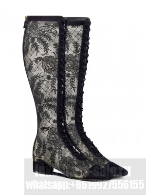 Christian Dior Women's Naughtily-d Boots Black