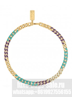 Louis Vuitton Lvxnba Chain Links Necklace MP3052 Golden