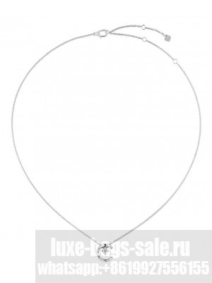 Chanel Coco Crush Necklace Silver