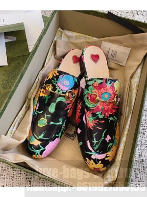 GUCCI                                                                                        X Ken Scott Princetown slipper