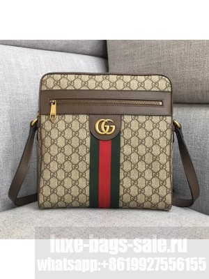 Gucci Men's Ophidia GG Medium Messenger Bag ‎547934 Beige 2018