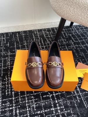 Louis Vuitton Women's Chess Flat Loafer 01