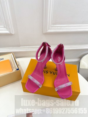 Louis Vuitton Sparkle 9.5cm Heel Sandals 2023 019