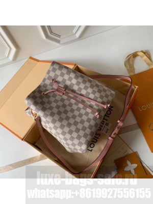 Louis vuitton original Damier Azur NEONOE N44022 pink
