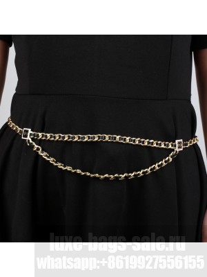CHANEL Waist Chain Belt AB257