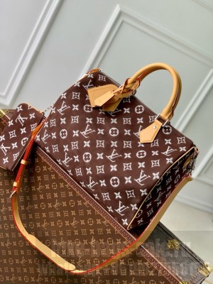 Louis Vuitton NEW Speedy M24428 brown