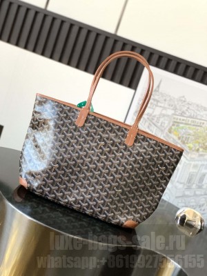 Goyard Artois PM Bag Black & Tan