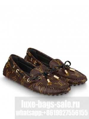 Louis Vuitton Women's Gloria Flat Loafer Brown