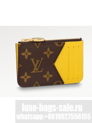 Louis Vuitton Romy Card Holder M81880 Yellow