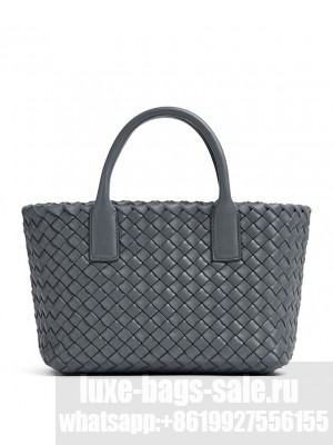 Bottega Veneta Mini Cabat Gray