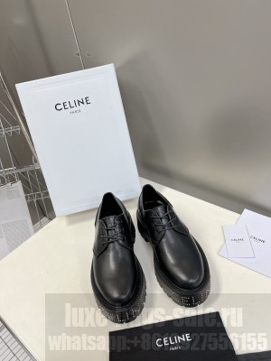 CELINE BULKY TRIOMPHE PERFORATED BABIES IN METALIZED CALFSKIN 04