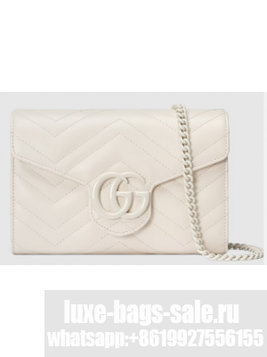 Gucci GG MARMONT SUPER MINI BAG 474575 White