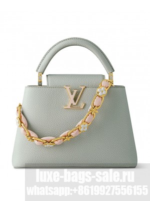 Louis Vuitton Capucines MM M23280 Gray
