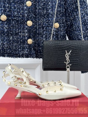 Valentino Rockstud Slingback Sandals 08