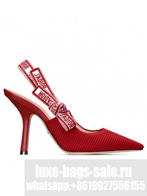 Christian Dior Women's J'Adior Slingback Pump Red