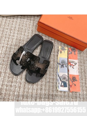 Hermes Oran Flat Slide Sandals 2023 Collection 053