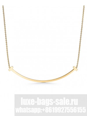 Tiffany Extra Large Smile Pendant Golden