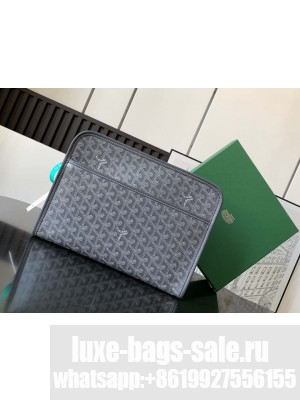 Goyard Jouvence GM Toiletry Bag Grey