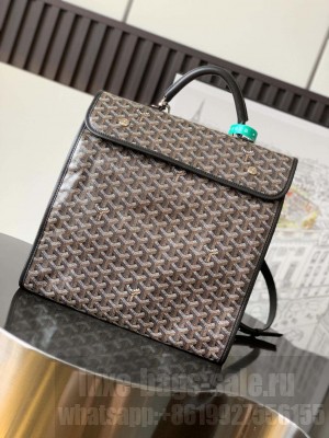 Goyard Saint Léger Backpack Black