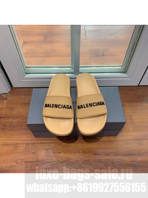 Balenciaga Unisex Pool Slide Sandal 22