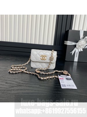 Chanel CLUTCH WITH CHAIN AP4315 white