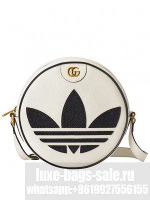Gucci x Adidas Ophidia Shoulder Bag Cream