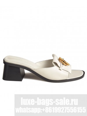 Hermes Women's Ilot 50 Sandal White