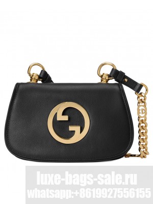Gucci Blondie Mini Shoulder 724645 Black