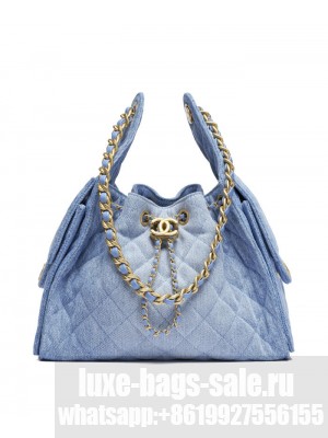 Chanel 25 Small Handbag AS5293 Blue