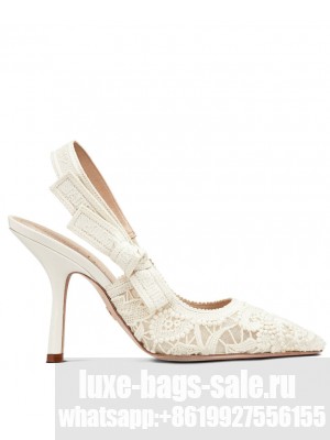 Christian Dior Women's j'Adior Slingback Pump Cream