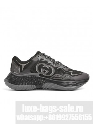 Gucci Unisex Ripple Sneaker 787645 Black