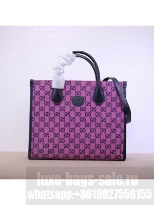 Gucci GG small tote bag 659983 pink