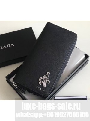 Prada Leather Men's Document Holder Wallet 2ML317 2M1317 20