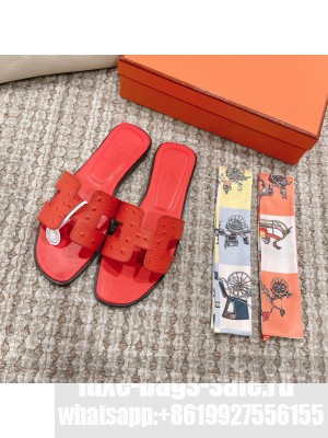 Hermes Oran Flat Slide Sandals 2023 Collection 043